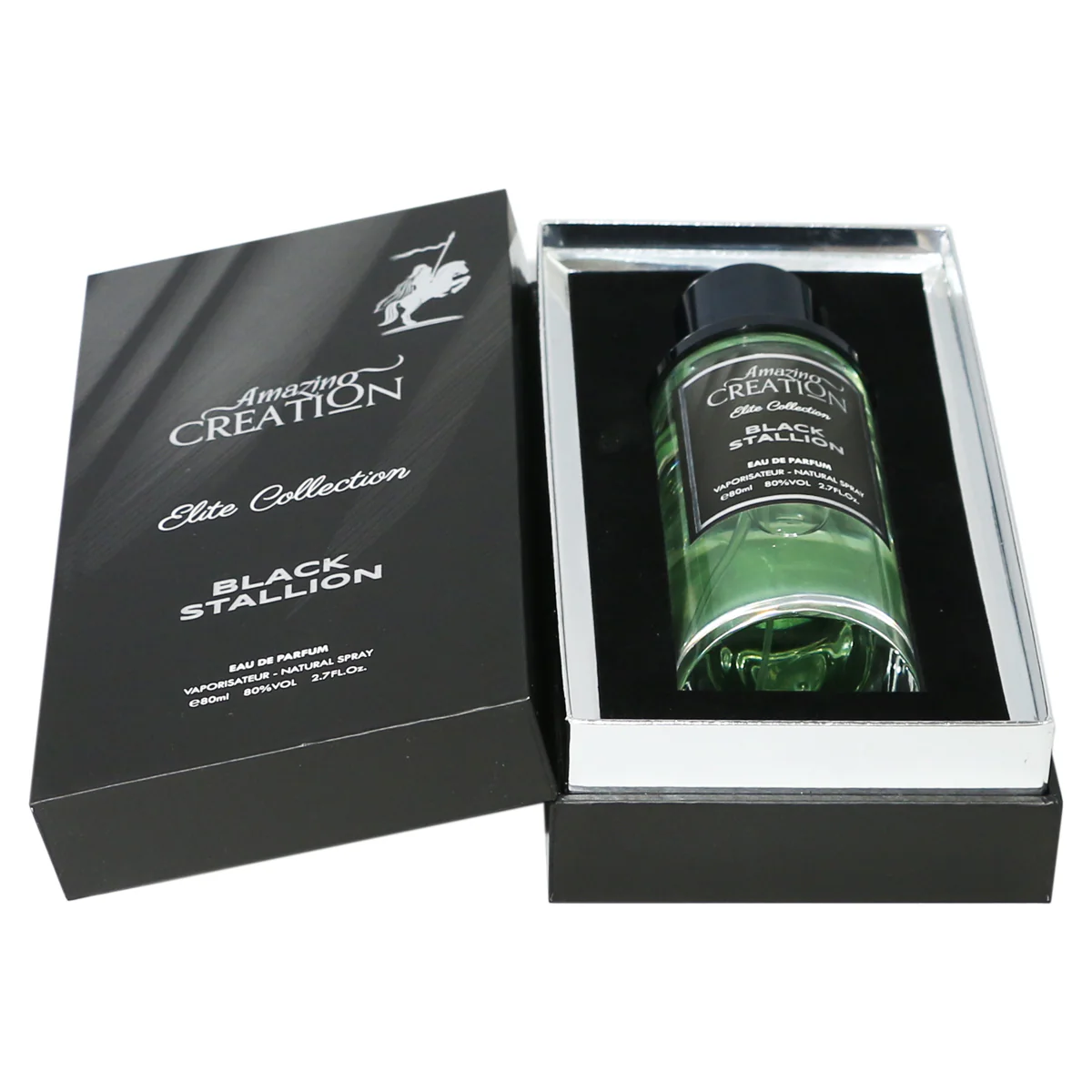 Black Stallion, Perfume for Men, Amazing Creation Elite Collection, EDP, 80ml - Image 3