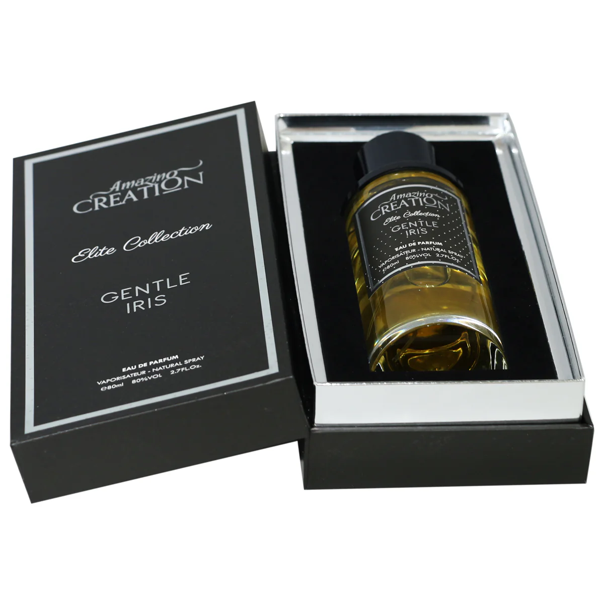 Gentle Iris, Perfume for Unisex, by Amazing Creation Elite Collection, EDP, 80ml - Image 3